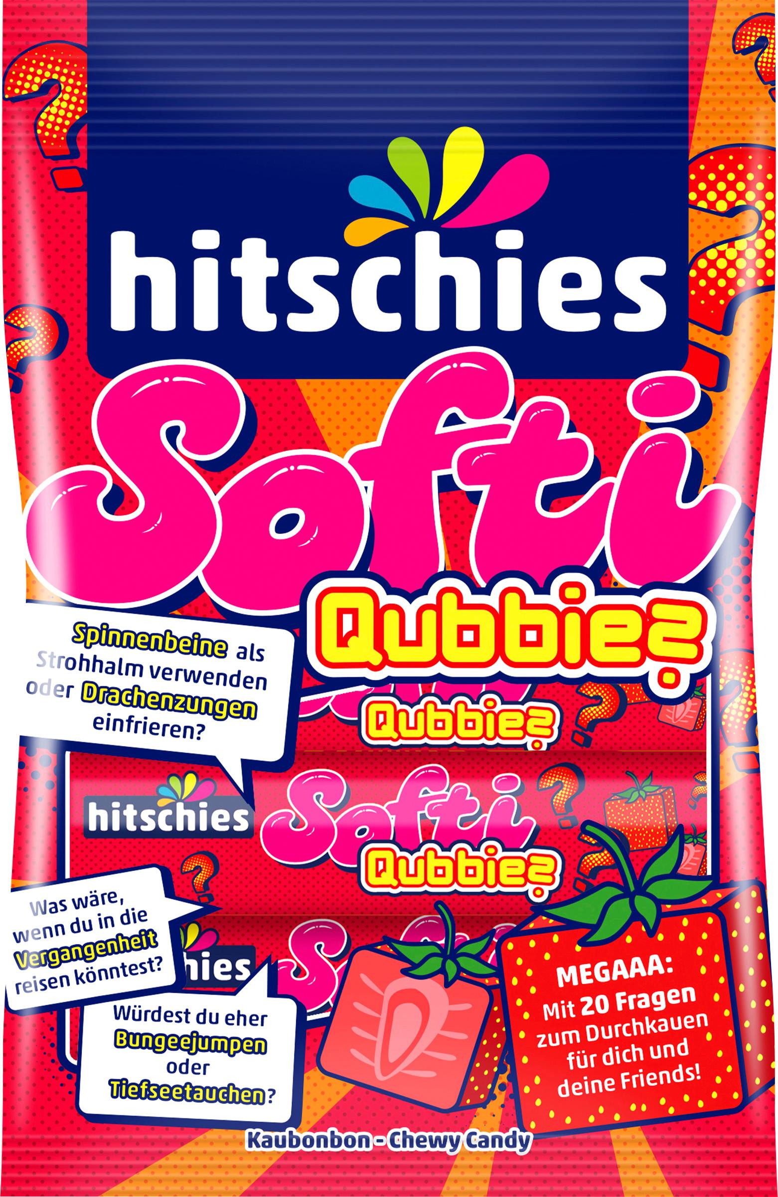 hitschies Softi Qubbies Erdbeere