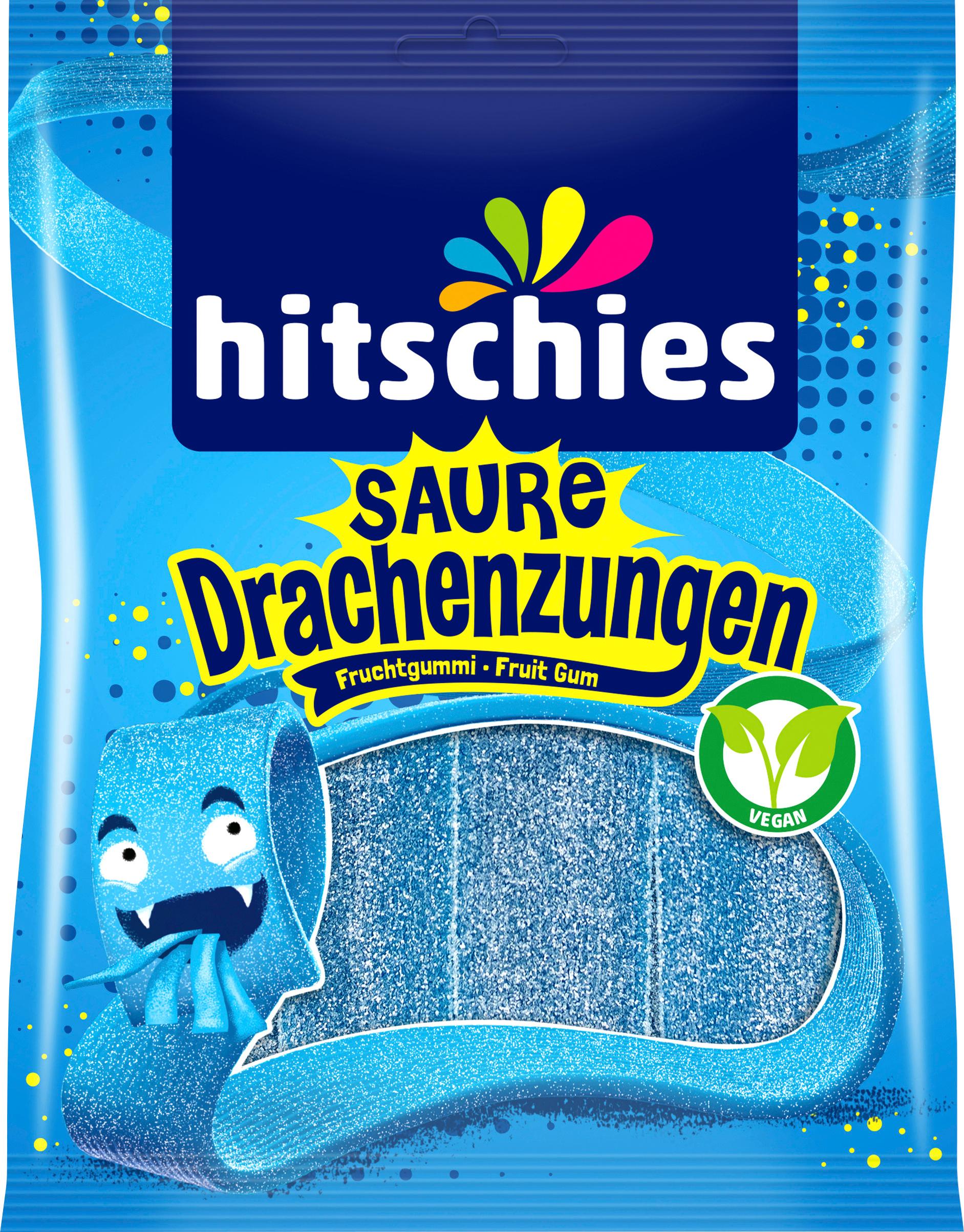 hitschies Saure Drachenzungen blau