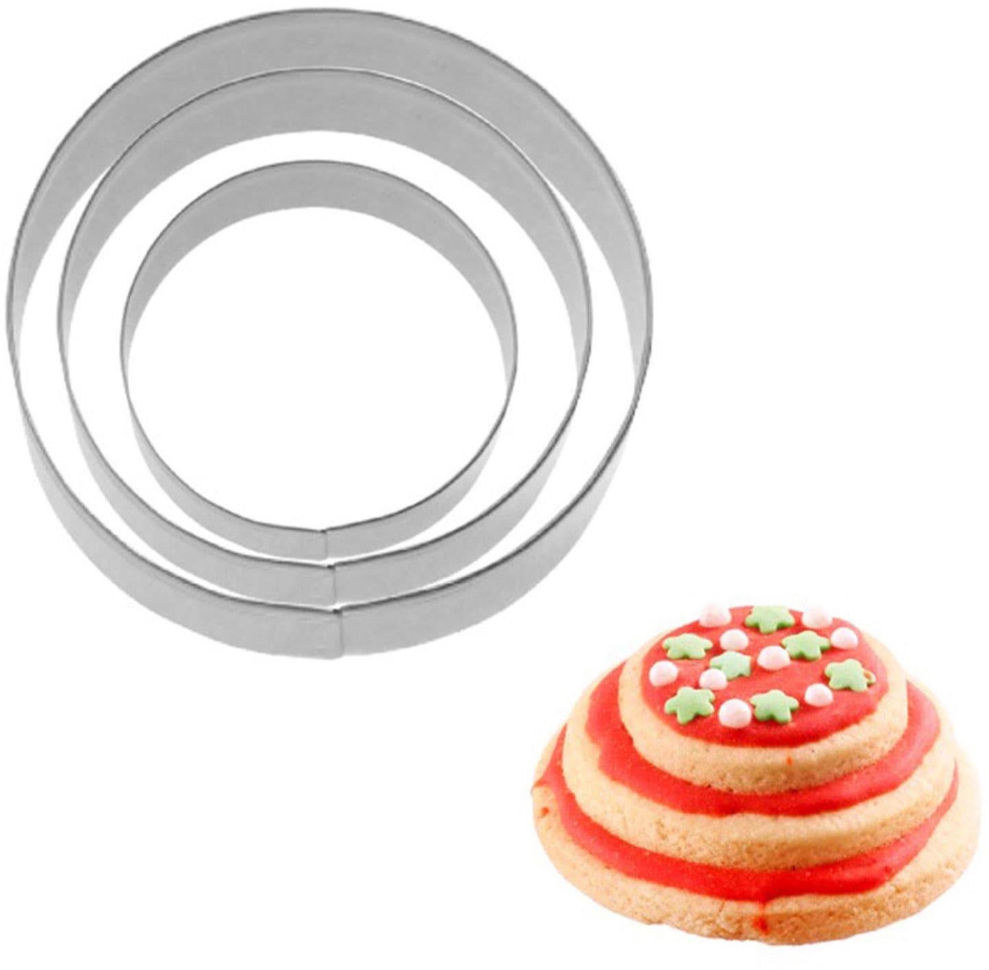 Produktbild WESTMARK 3 Terrassen-Ausstechformen »Ring glatt«, 4 cm, 5 cm, 6 cm 4 von 8