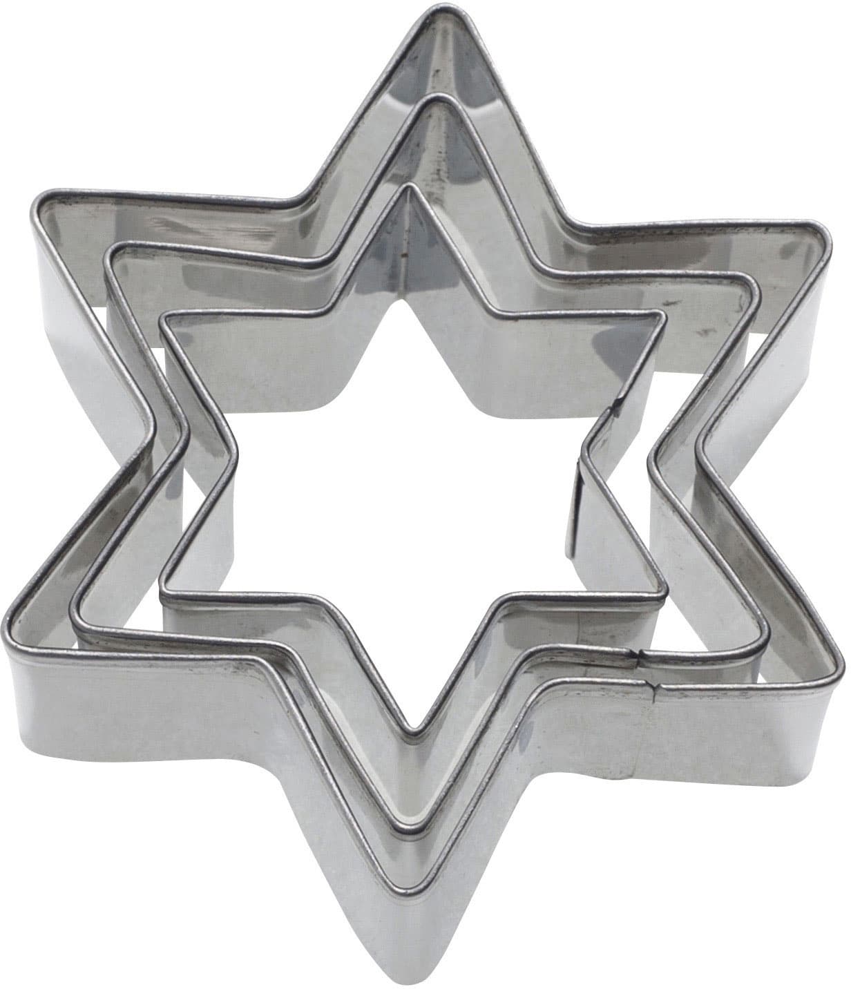 WESTMARK 3 Terrassen-Ausstechformen »Stern«, 4 cm, 5 cm, 6 cm