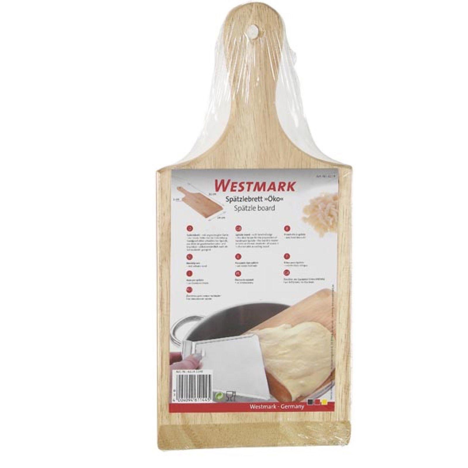 Produktbild WESTMARK Spätzlebrett + Schaber-Set 4 von 4