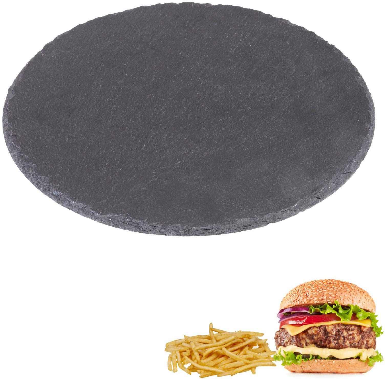 Produktbild WESTMARK Naturschieferplatte »Tapas + Friends«, rund, Ø 30 cm 2 von 2