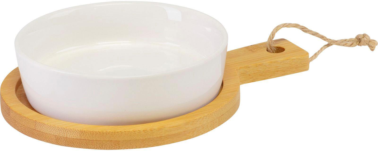 WESTMARK Keramikschälchen »Tapas + Friends«, auf Bambus, ø 11 cm