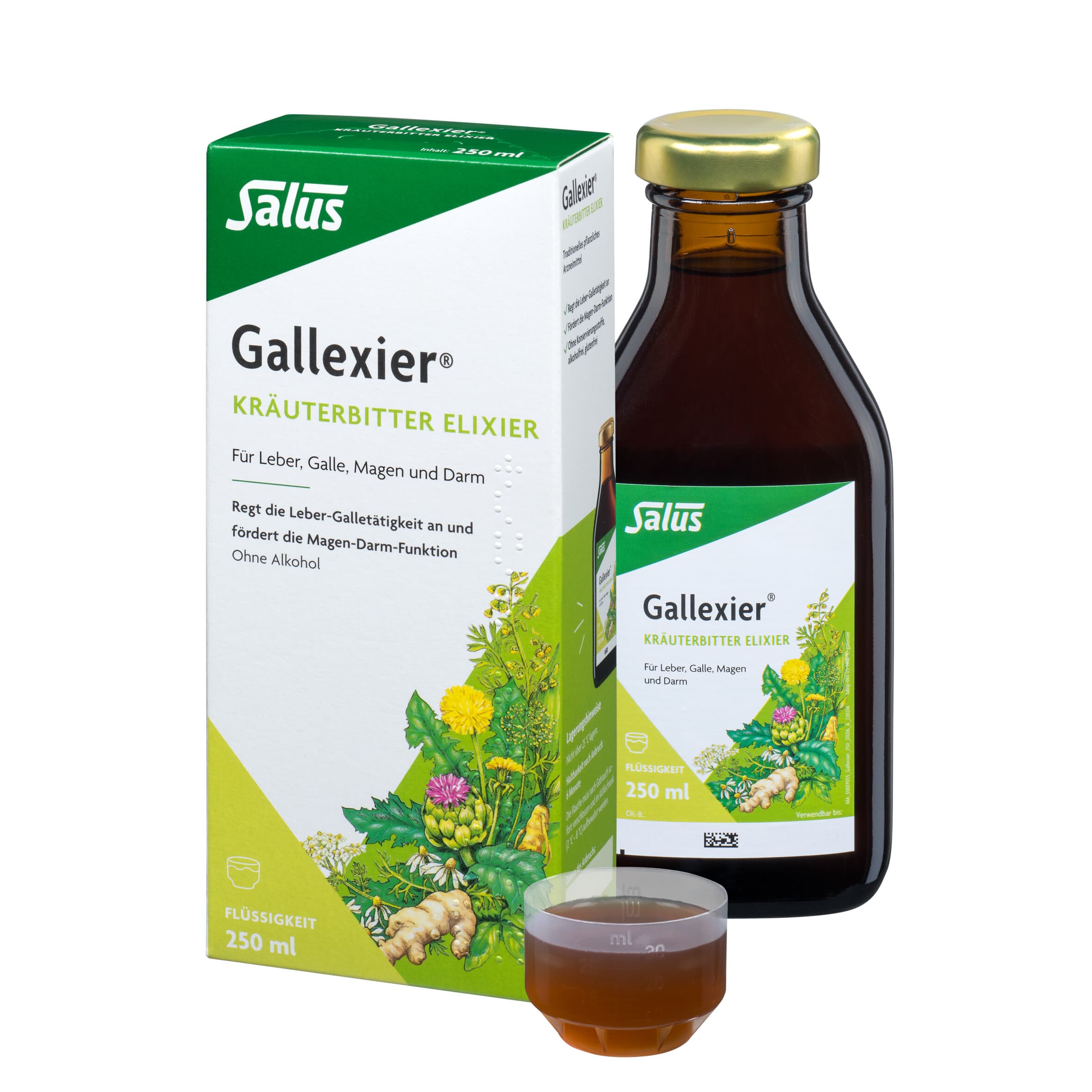 Produktbild Salus® Gallexier® Kräuterbitter Elixier 2 von 3