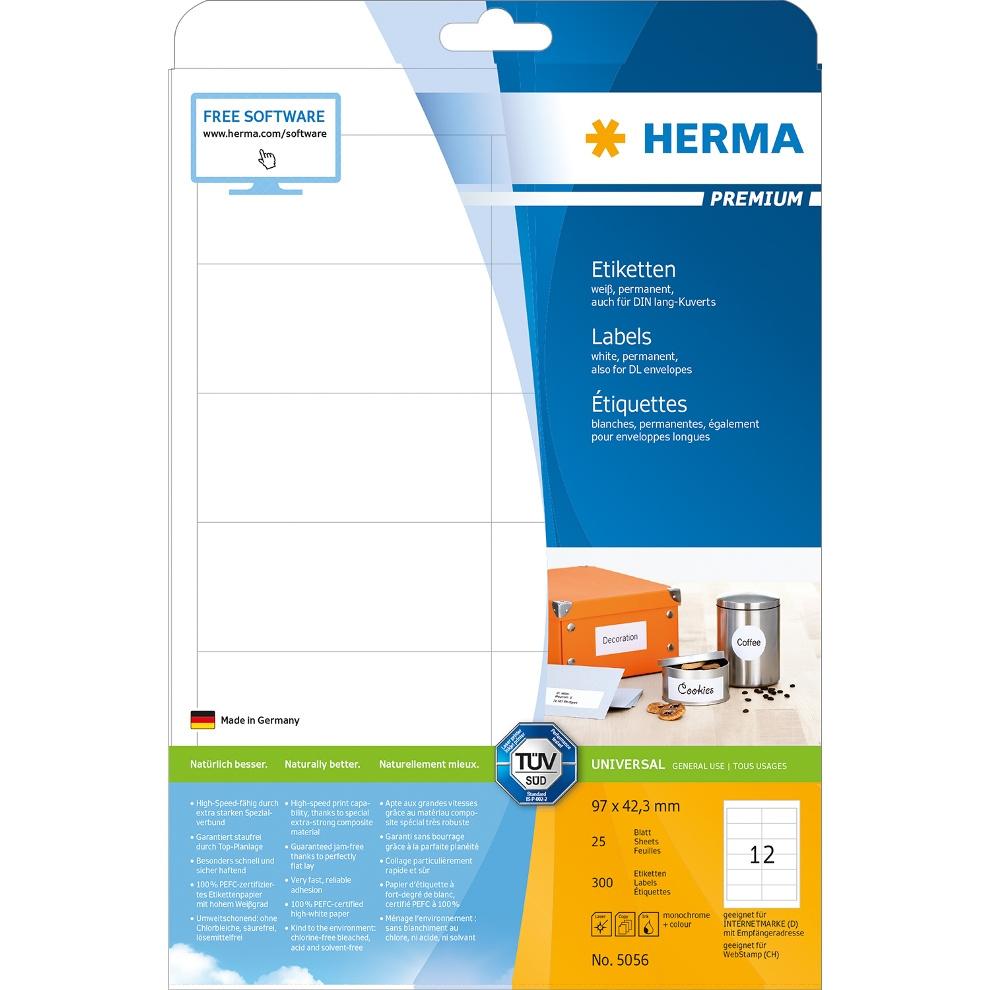 HERMA Etiketten Premium 97 x 42mm