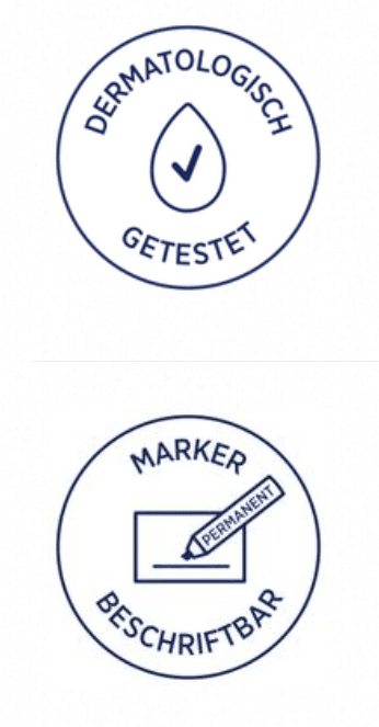 Produktbild AVERY Zweckform Textil-Etiketten 13 x 45 mm 36 Etiketten / 2 Bögen 2 von 4