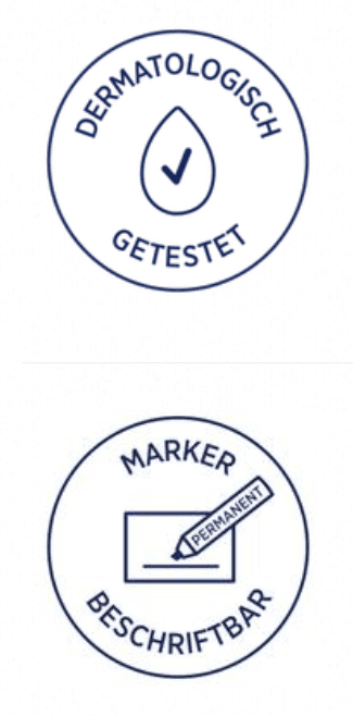 Produktbild AVERY Zweckform Textil-Etiketten 13 x 45 mm 36 Etiketten / 2 Bögen 2 von 4