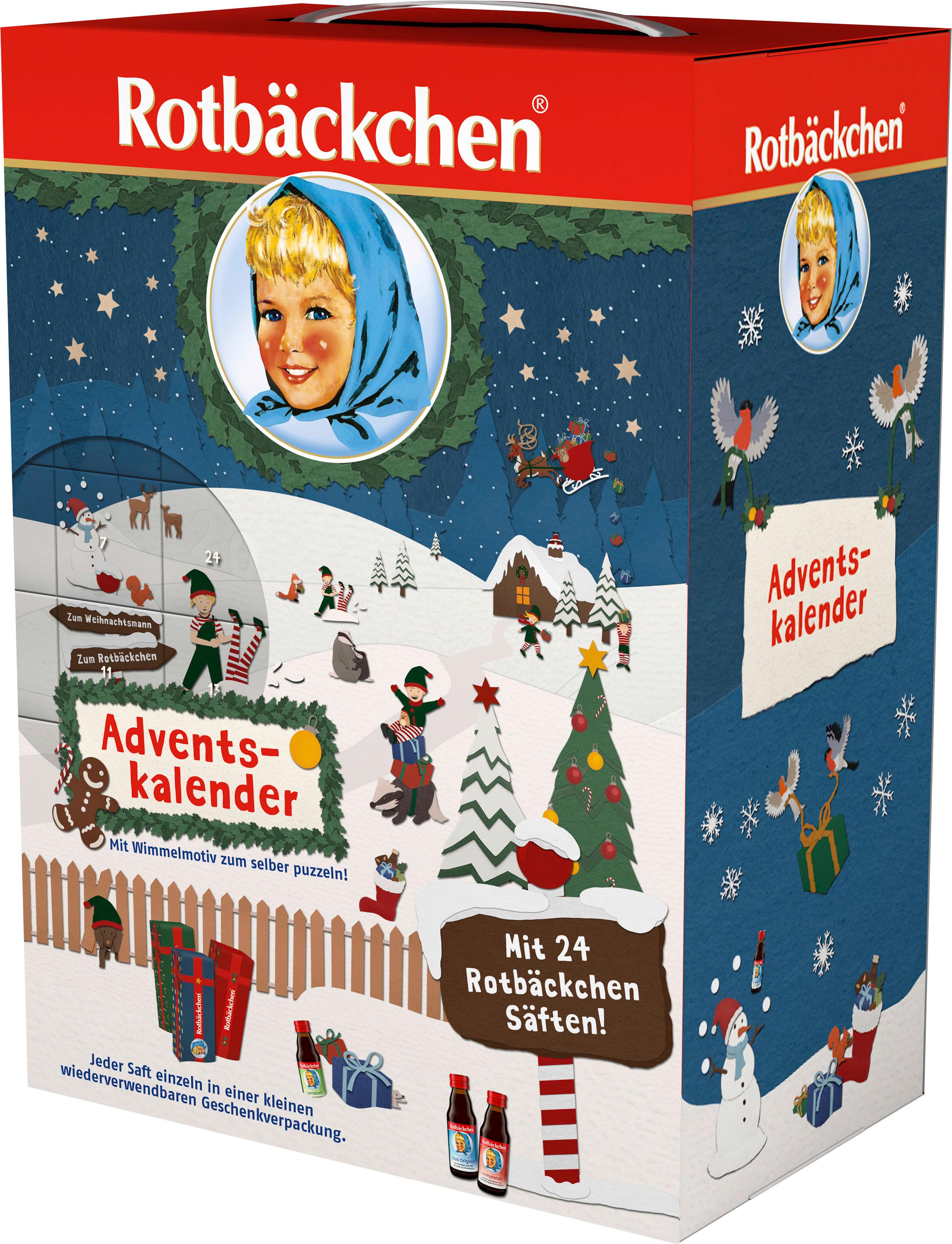 Rotbäckchen Adventskalender