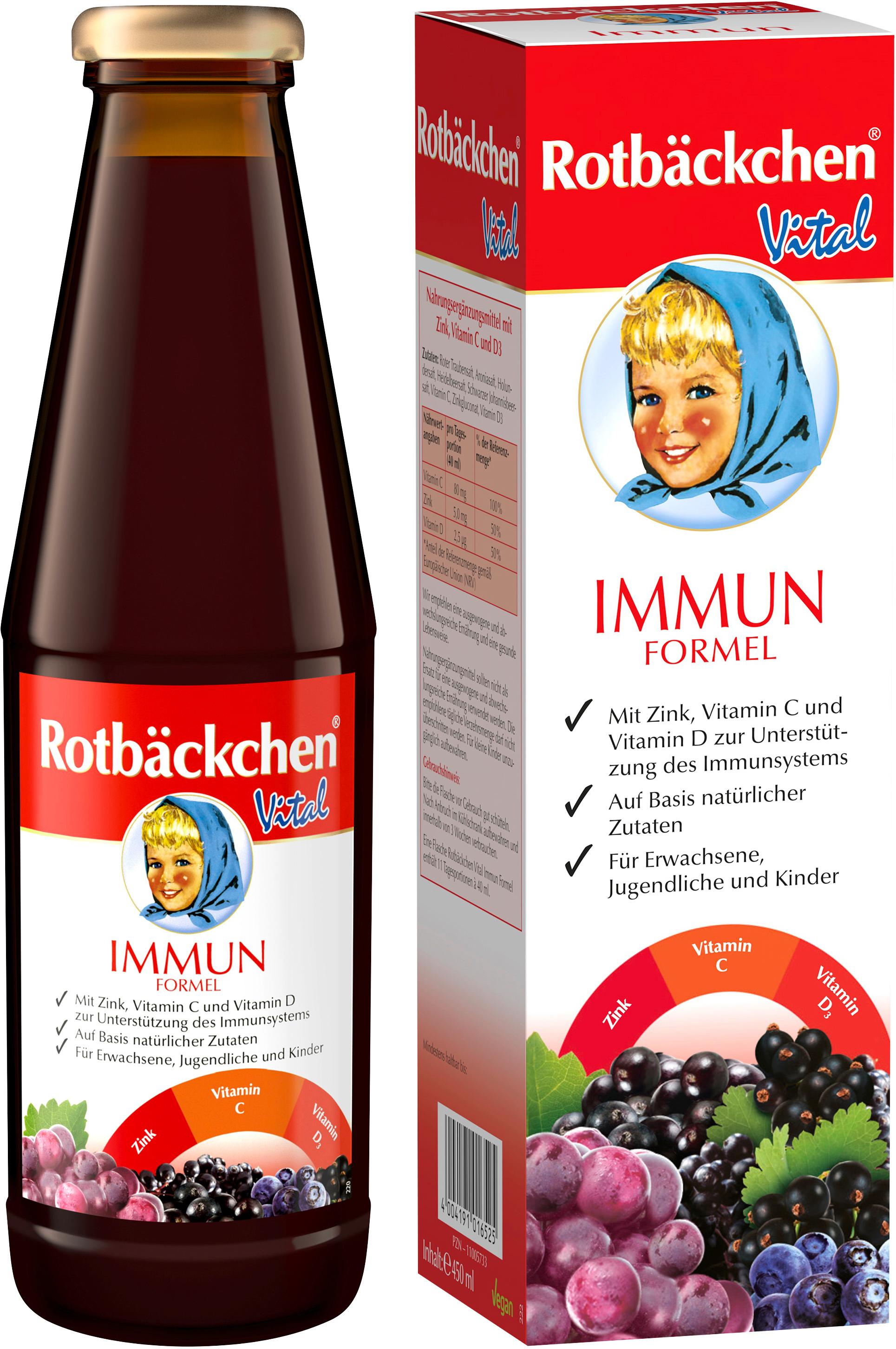 Produktbild Rotbäckchen Vital Immun Formel 450 ml 2 von 2