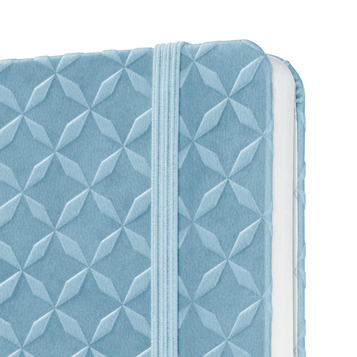 Produktbild sigel Jolie Notizbuch liniert Sky Blue 135 x 203 x 16mm 2 von 6