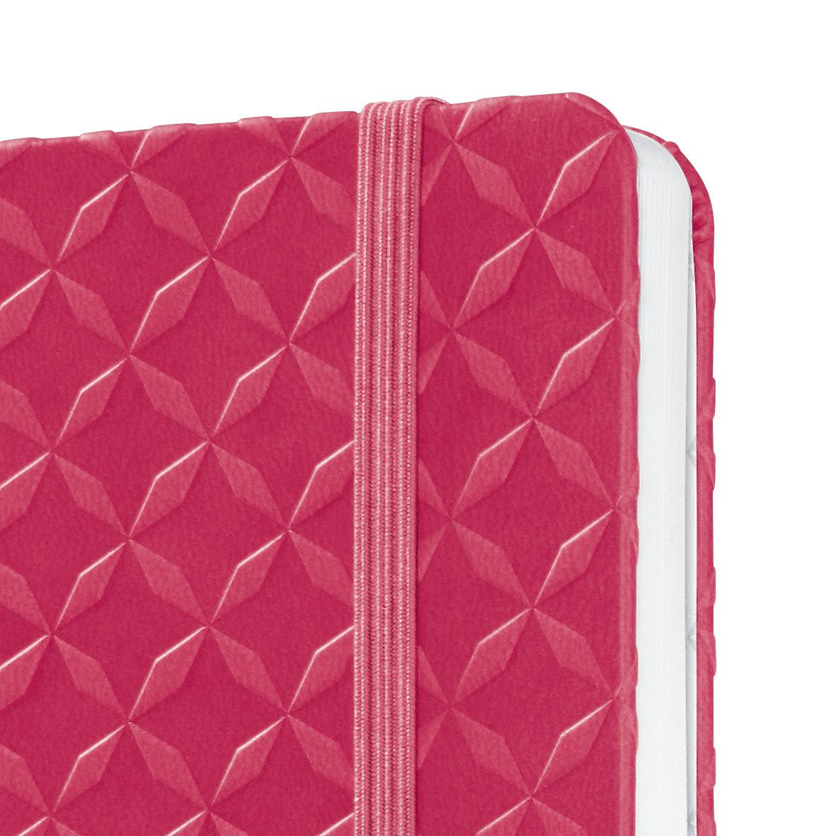 Produktbild sigel Jolie Notizbuch liniert Fuchsia Pink 135 x 203 x 16mm 3 von 8