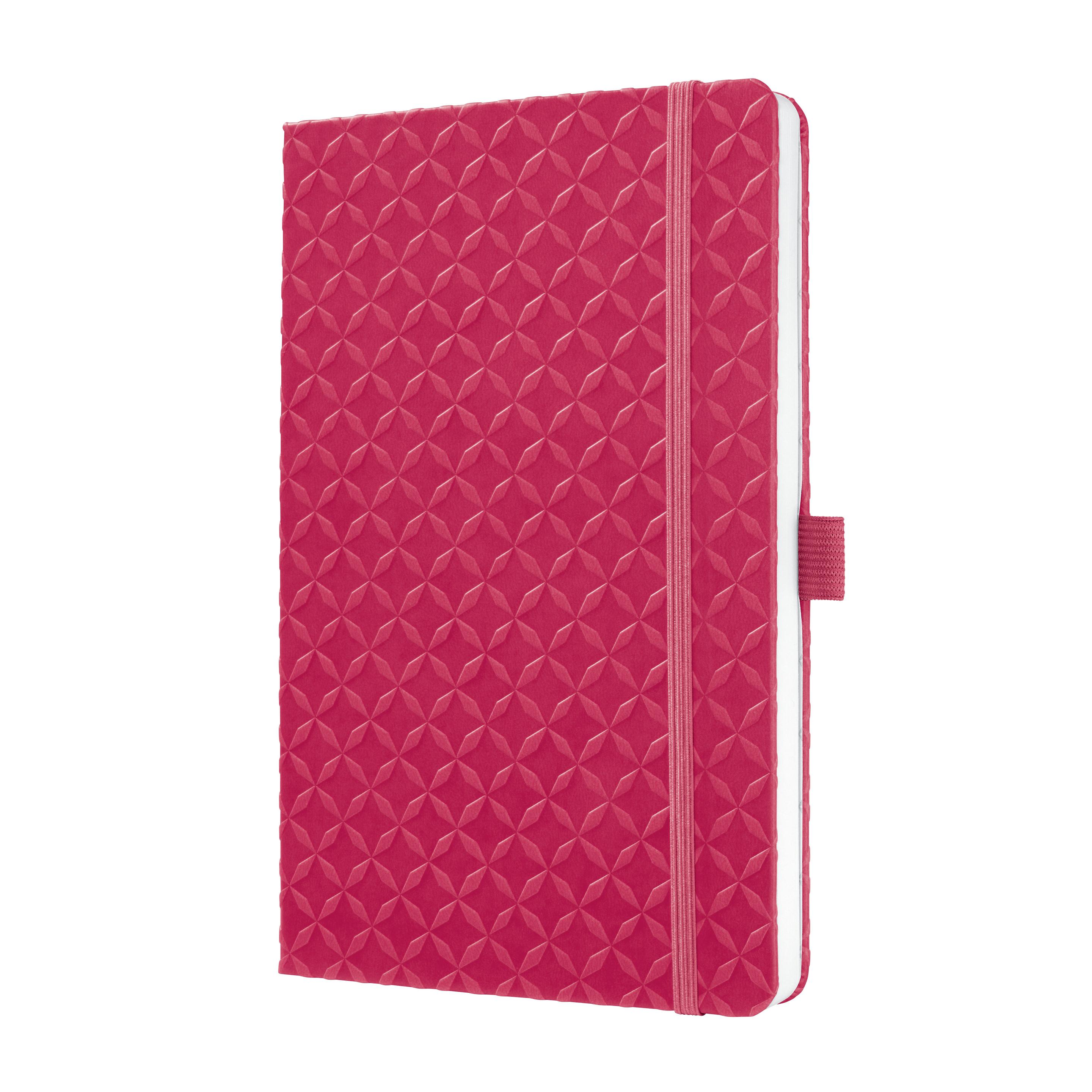 sigel Jolie Notizbuch liniert Fuchsia Pink 135 x 203 x 16mm