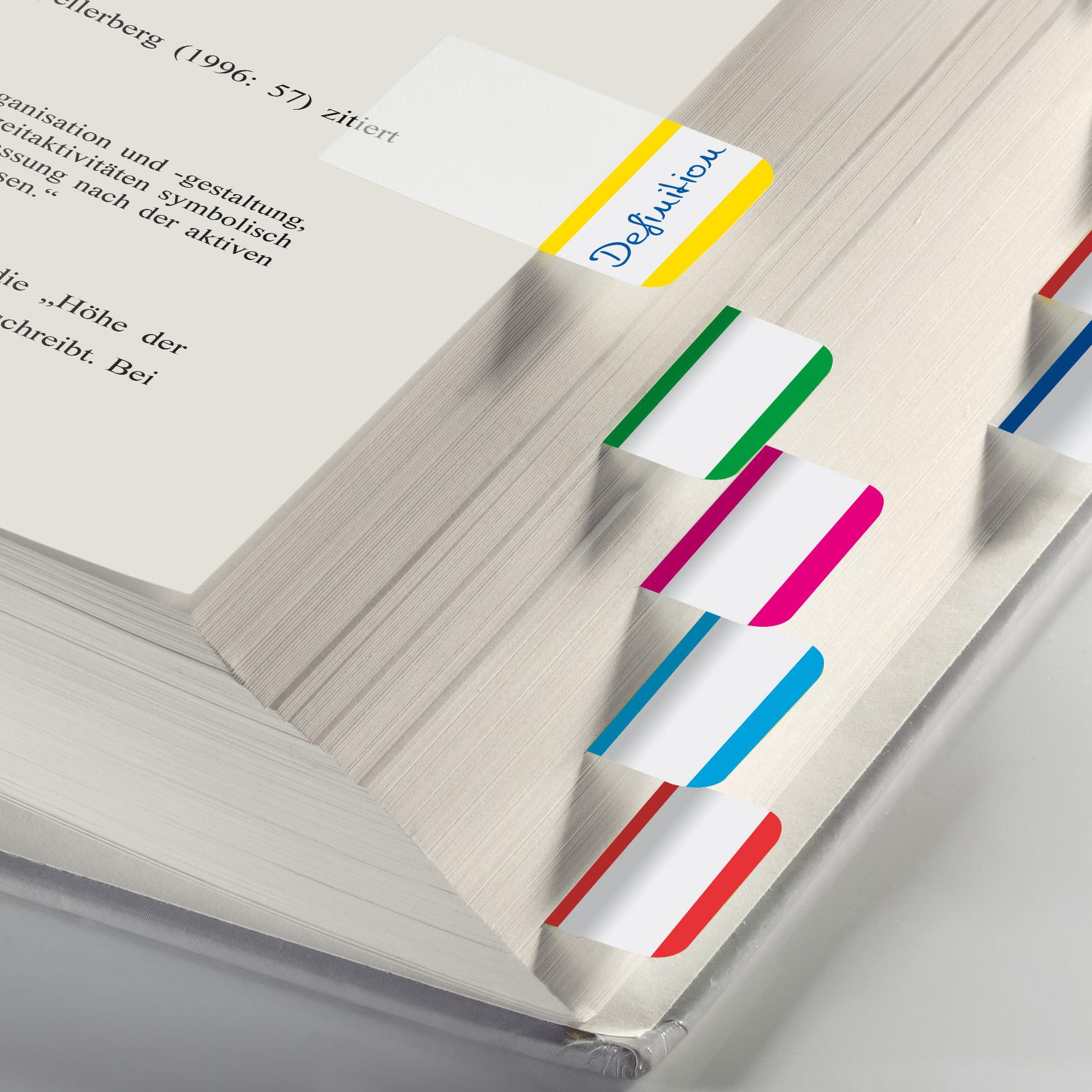 Produktbild sigel Tabmarker extra stark Neonfarben 60Blatt 4 von 6