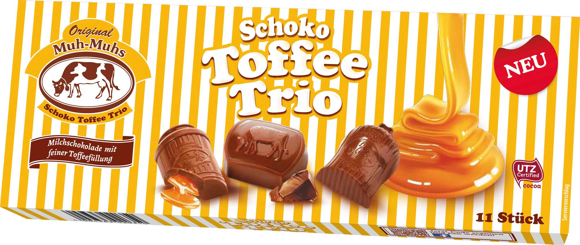 Original Muh-Muhs Schoko Toffee Trio