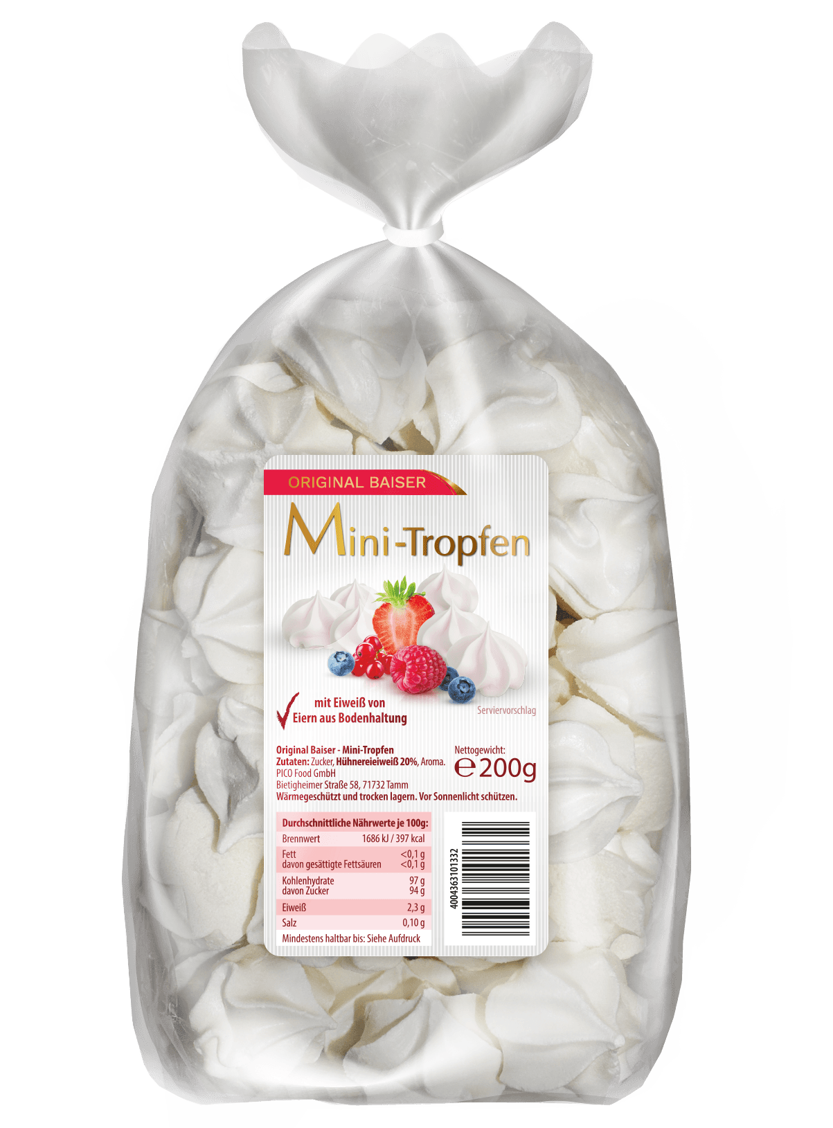 Original Baiser Mini Tropfen