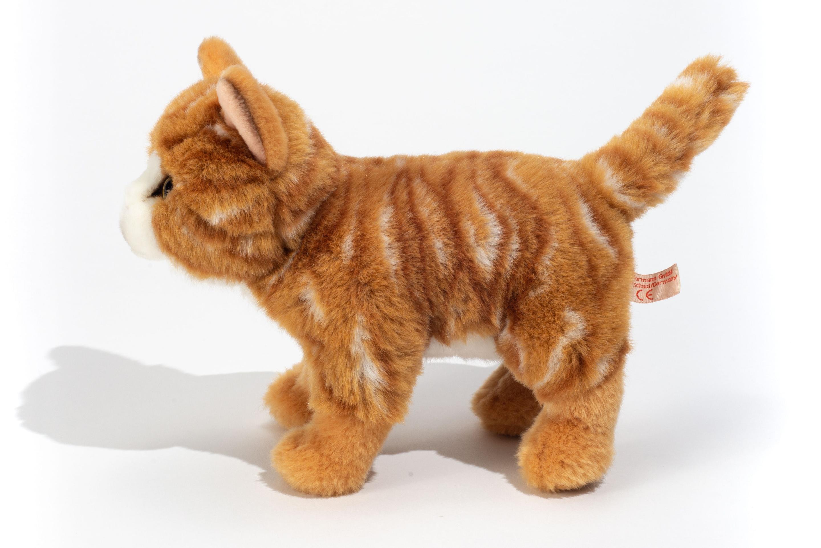 Produktbild Teddy-Hermann - Katze stehend rot getiegert 20 cm 3 von 4