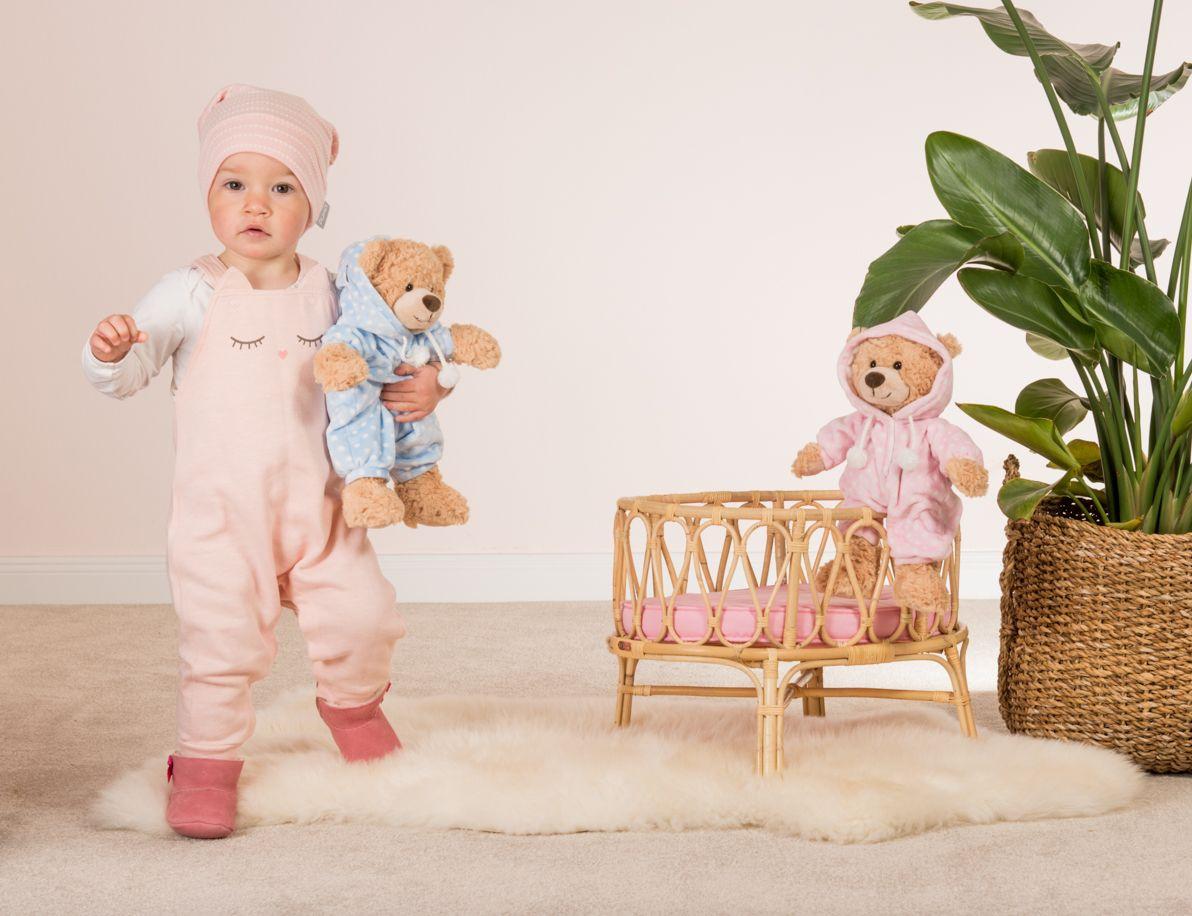 Produktbild Teddy-Hermann - Schlafanzugbär blau 30 cm 2 von 4