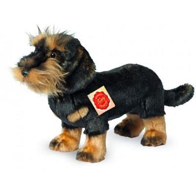 Teddy-Hermann - Collection Hunde Rauhaardackel stehend, 28 cm