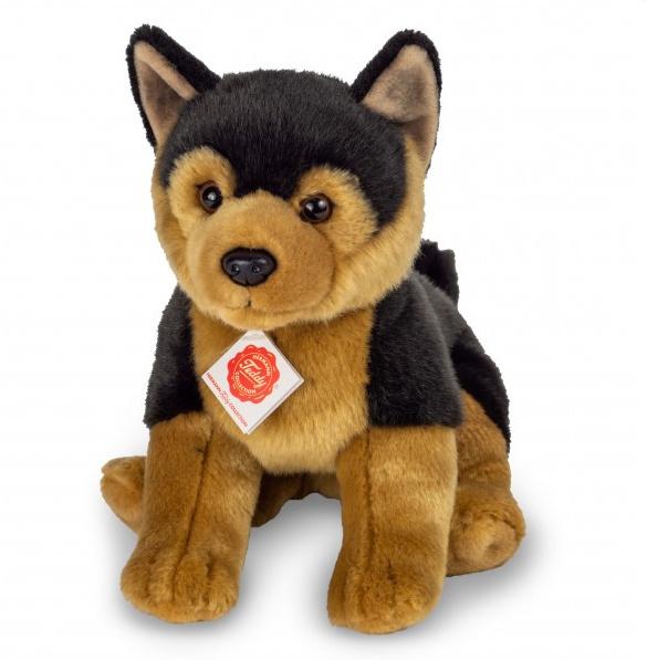 Teddy-Hermann - Schäferhund Welpe sitzend, 30 cm