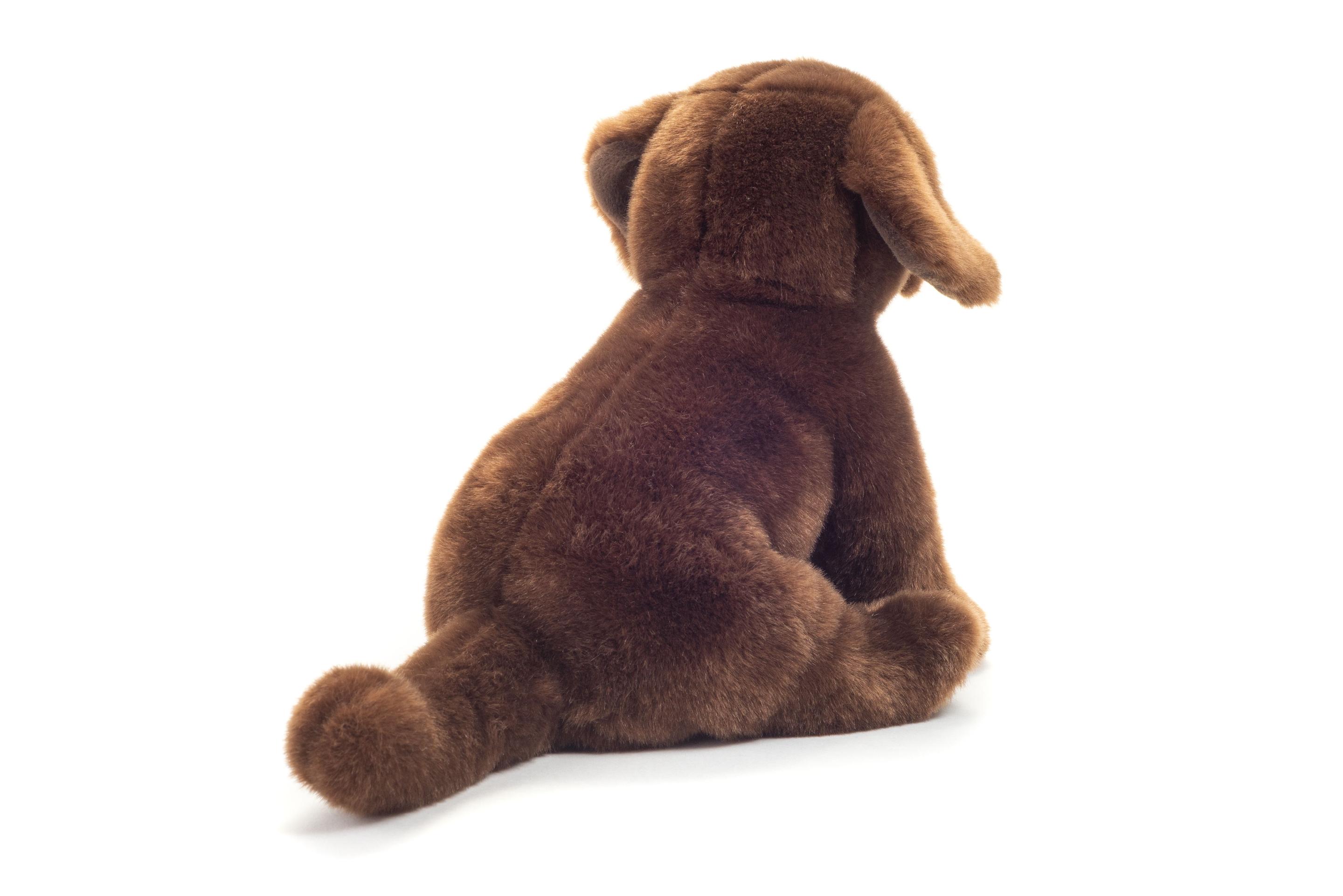 Produktbild Teddy-Hermann - Kuscheltier Labrador sitzend dunkelbraun 25 cm 2 von 3