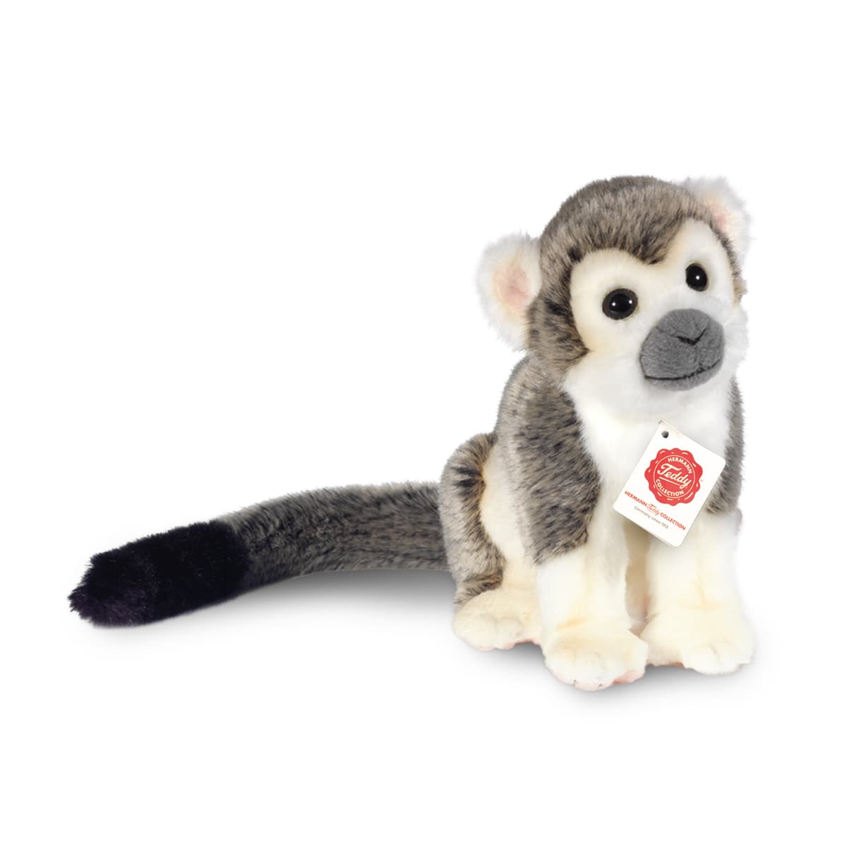 Teddy-Hermann - Äffchen grau, 17 cm