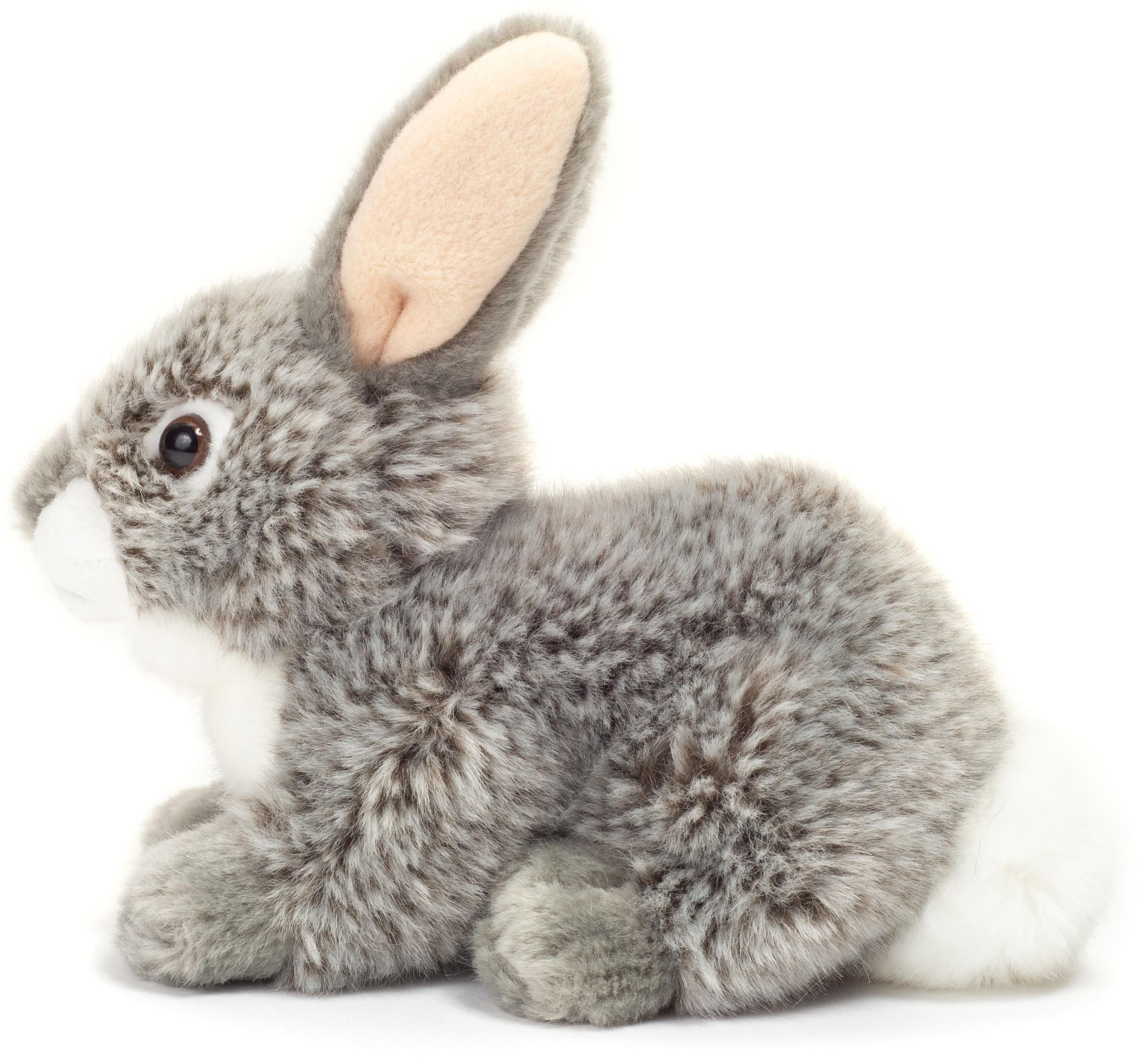 Produktbild Teddy-Hermann - Hase sitzend grau,18 cm 2 von 3