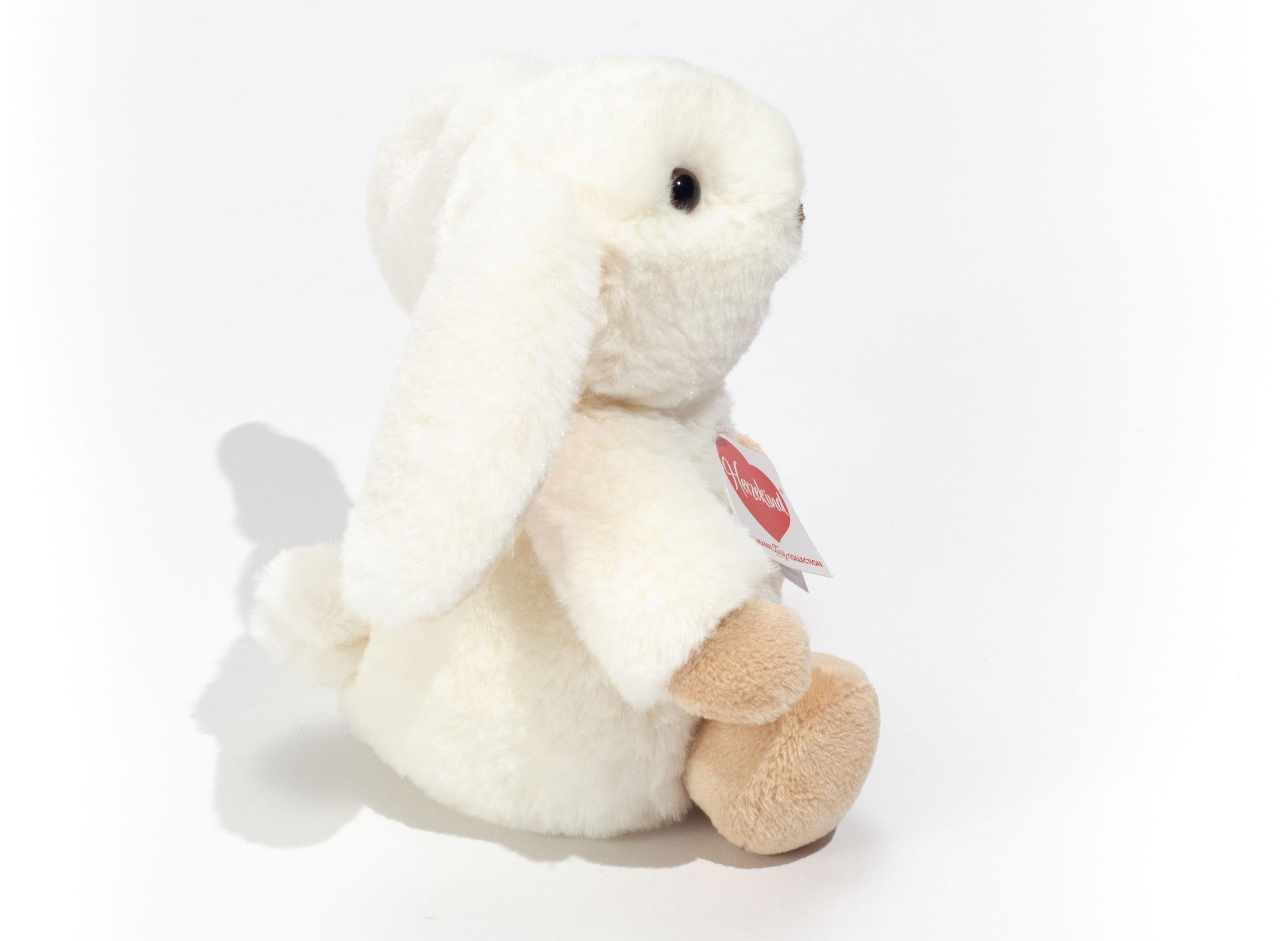 Produktbild Teddy-Hermann - Häschen Poppi weiß, 15 cm 4 von 5
