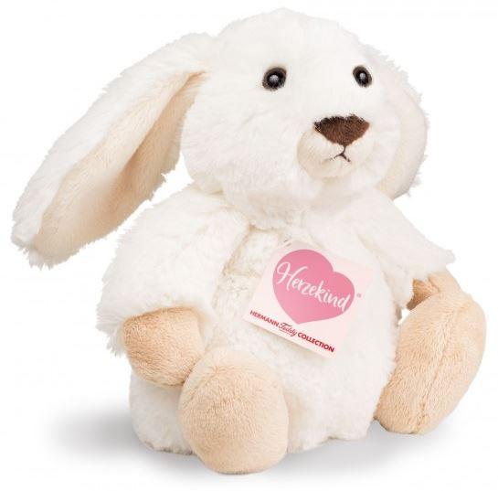 Teddy-Hermann - Häschen Poppi weiß, 15 cm