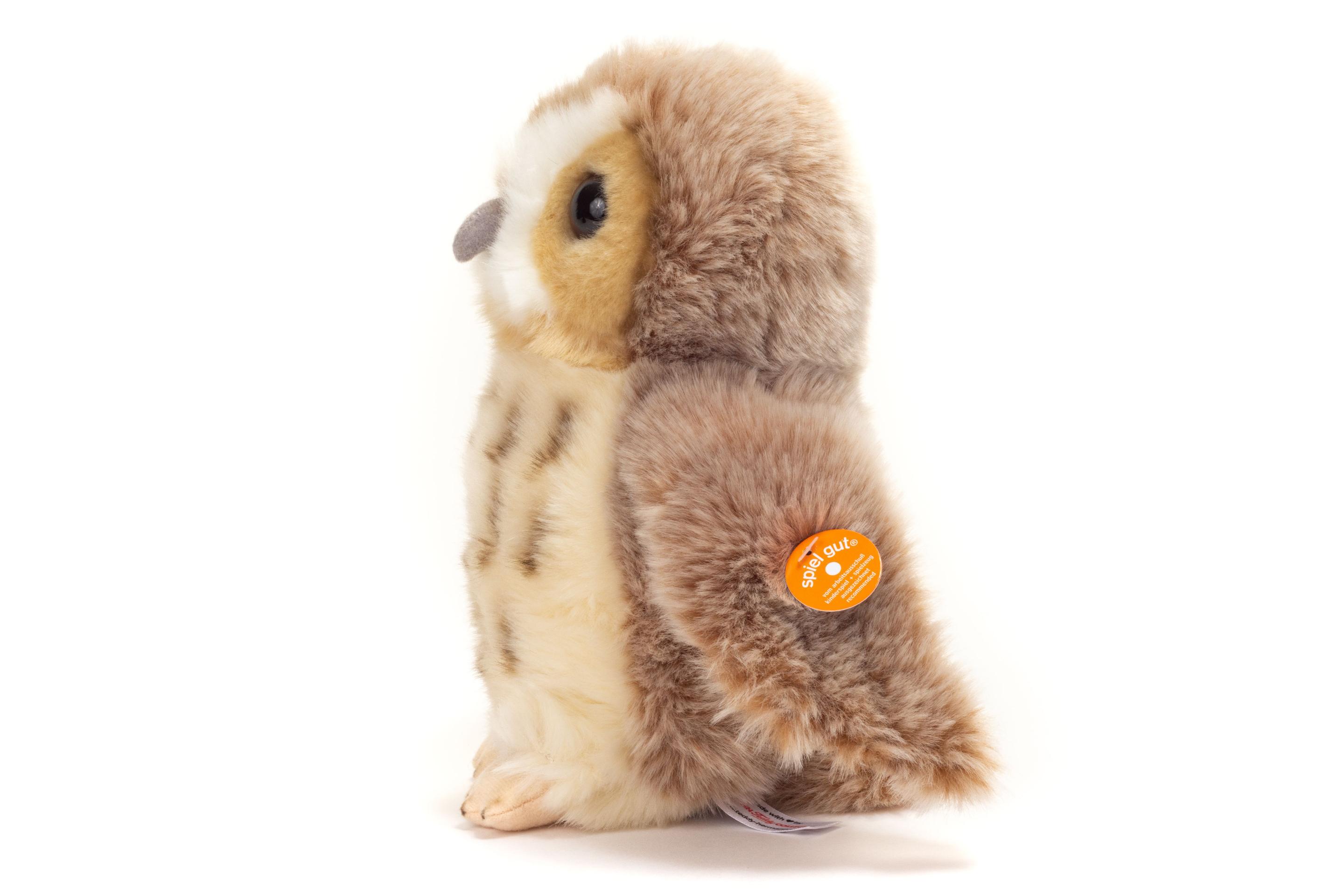 Produktbild Teddy-Hermann - Plüschtier Eule beige, 20 cm 4 von 4