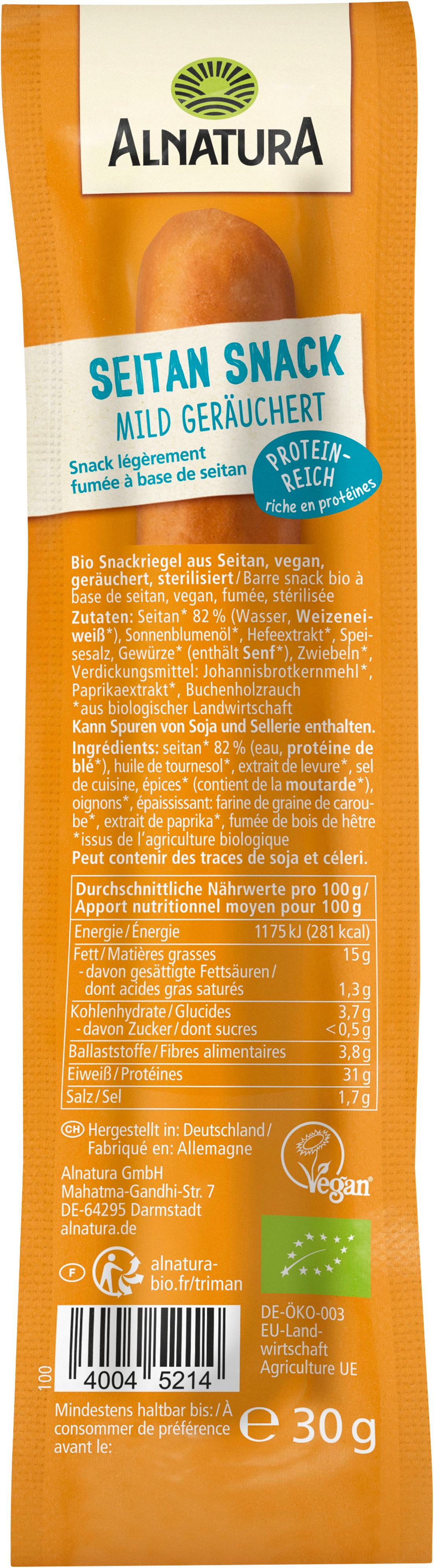 Alnatura Bio Veganer Snack Mild