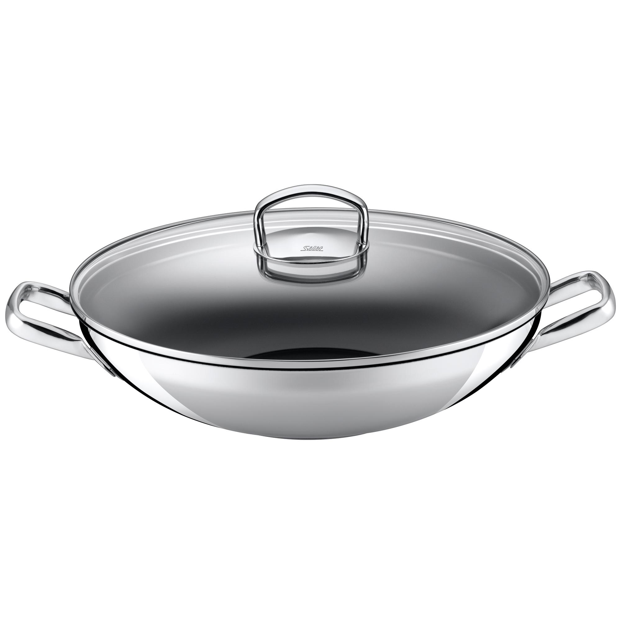 Silit Wok mit Glasdeckel Hongkong Ø 36cm