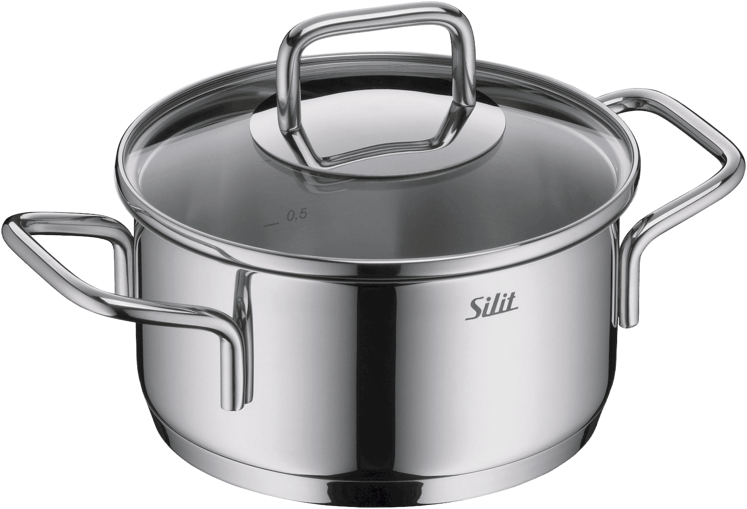 Silit Extra Cook Bratentopf mit Glasdeckel ∅16cm