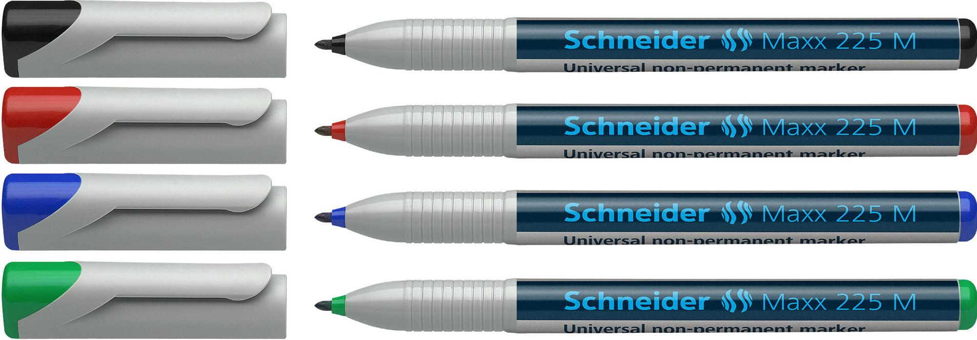 Produktbild Schneider Universalmarker non-permanent Maxx 225 M 4er Etui 2 von 2