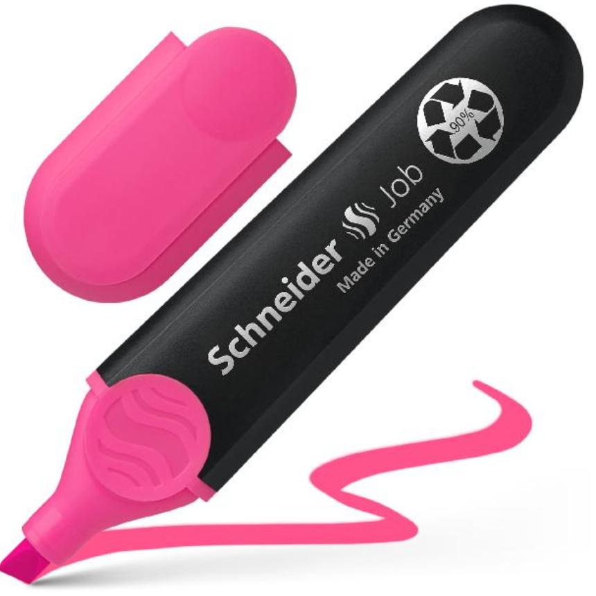 Schneider Textmarker Job pink