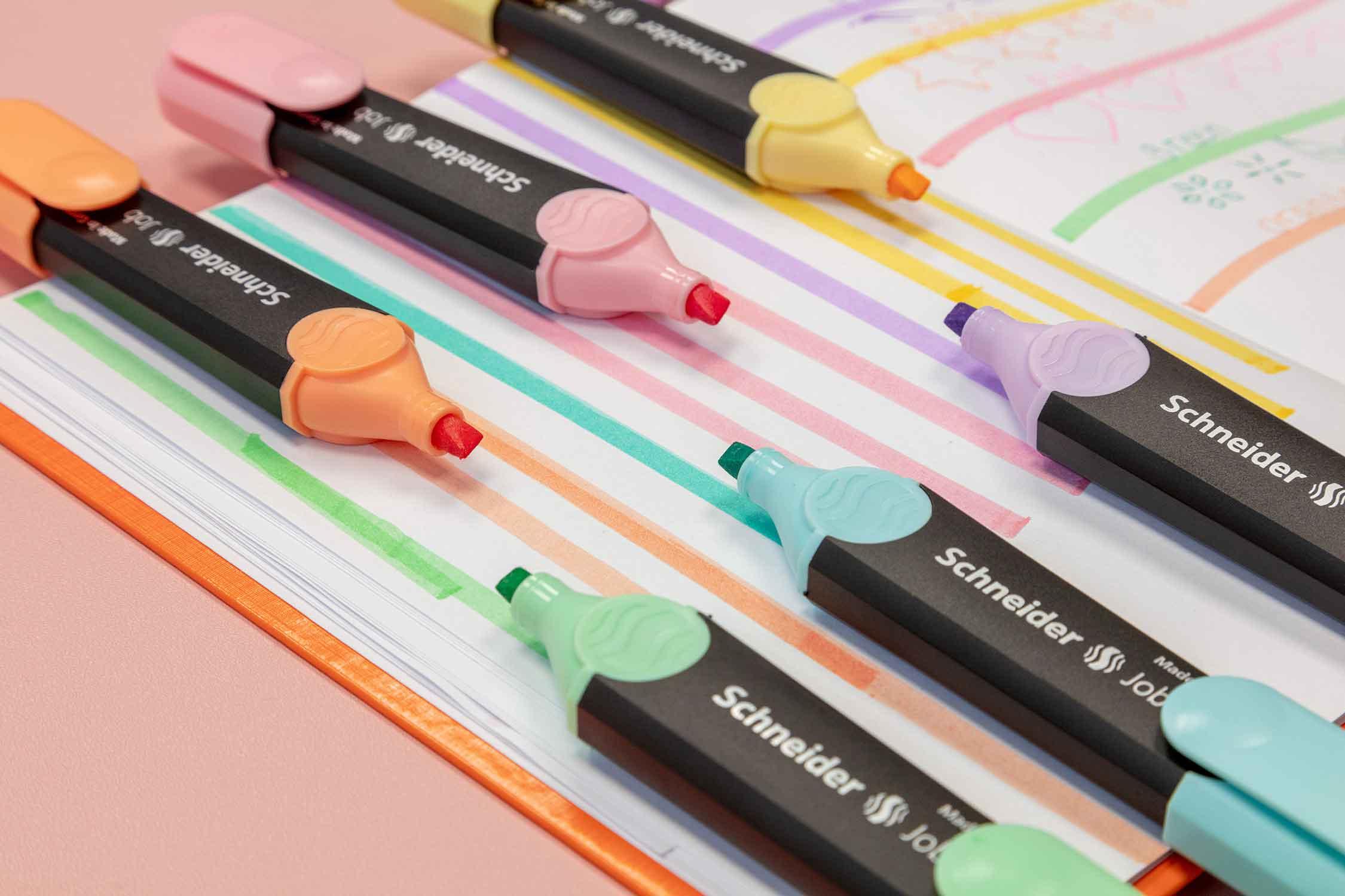 Produktbild Schneider Textmarker 6er Etui 7 von 10