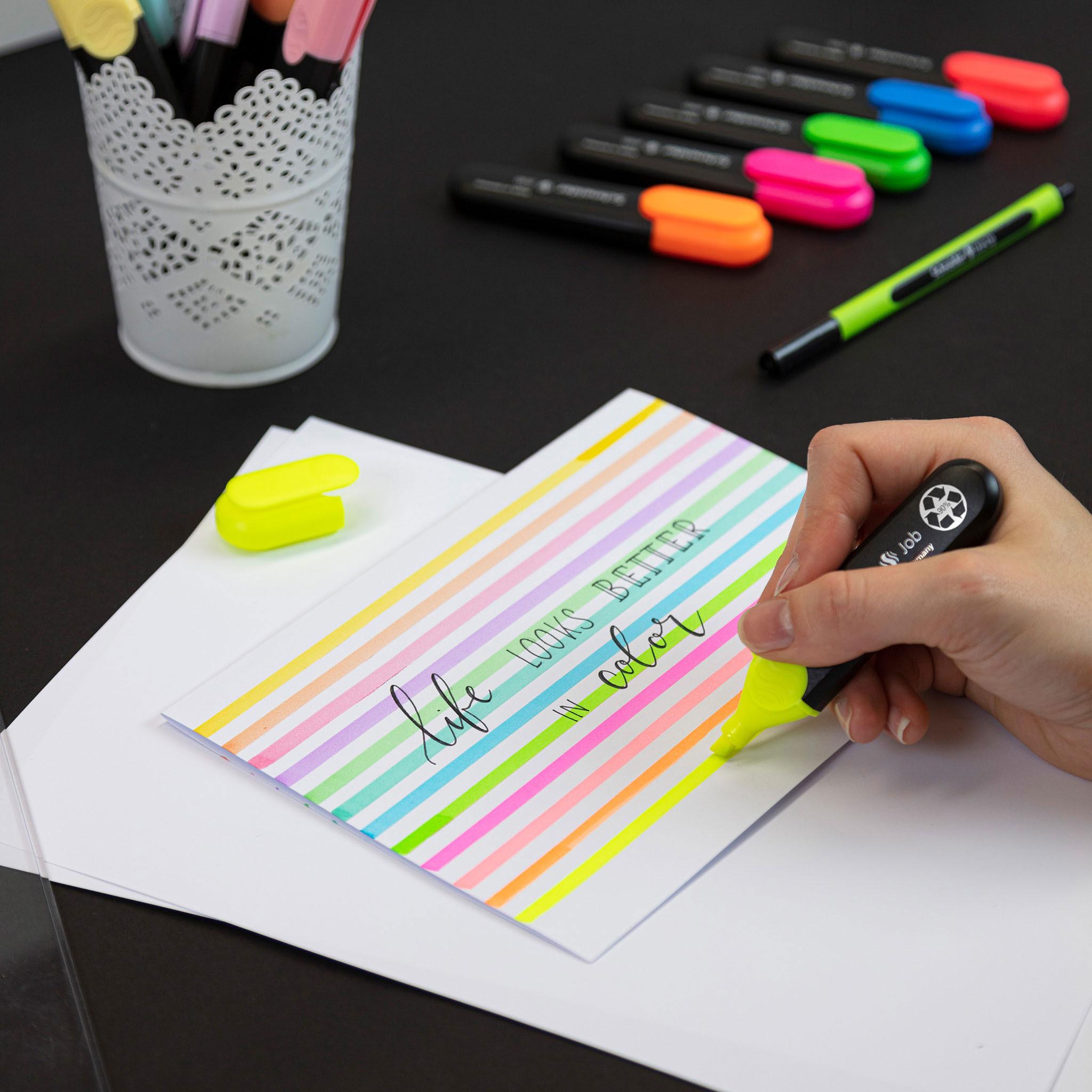 Produktbild Schneider Textmarker 6er Etui Pastell 10 von 10
