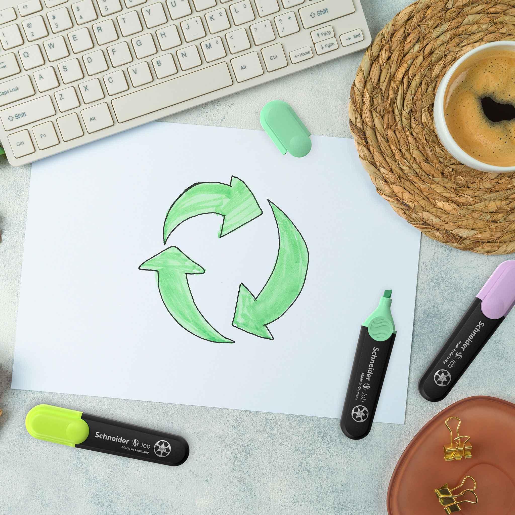 Produktbild Schneider Textmarker 6er Etui Pastell 9 von 10