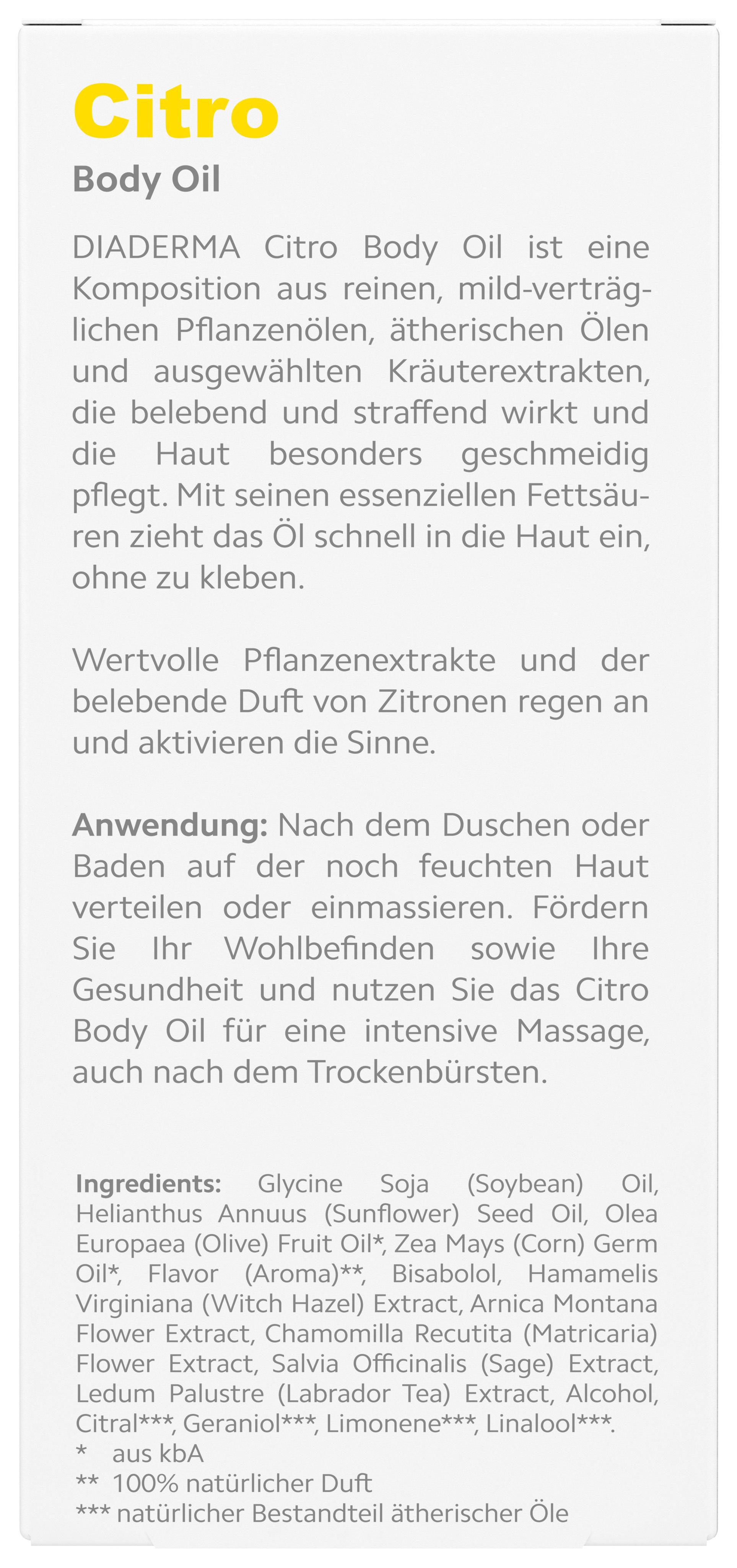 Produktbild DIADERMA Bodyöl Citro 3 von 5