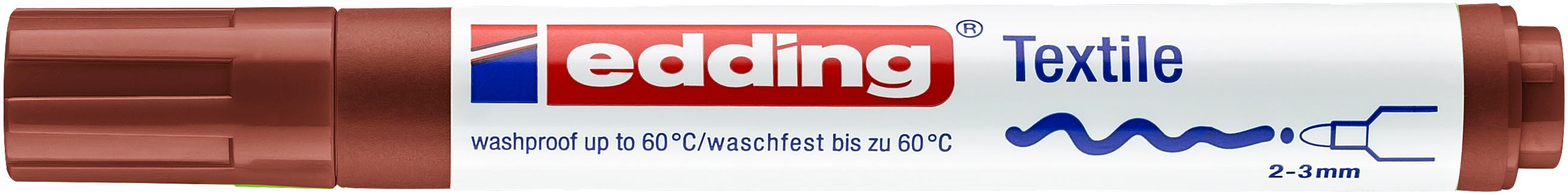 Produktbild edding 4500 Textilmarker braun 7 von 15