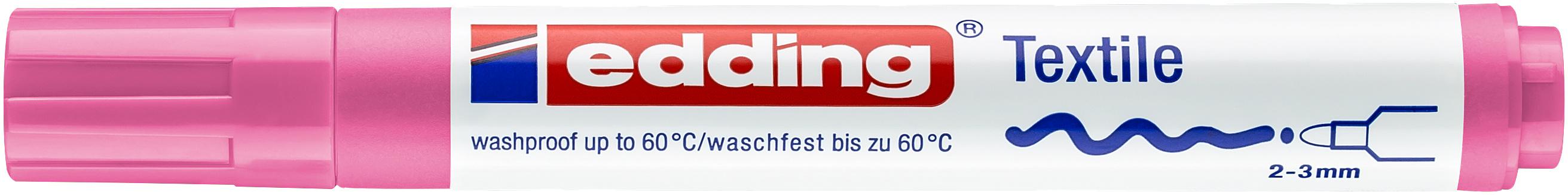 Produktbild edding 4500 Textilmarker pink 5 von 15