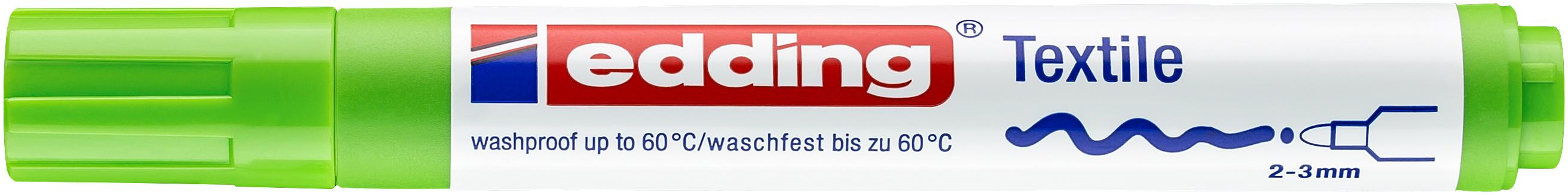 Produktbild edding 4500 Textilmarker hellgrün 2 von 15
