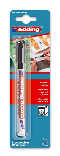 edding Wäsche-Marker 8040 permanent schwarz