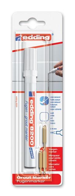 edding Fugenmarker 8200 weiss
