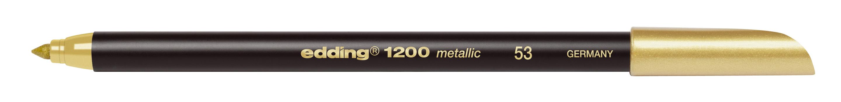 edding Fasermaler Metallic Colourpen 1200