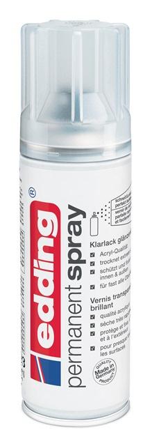 edding Permanent Spray 5200 Klarlack glänzend