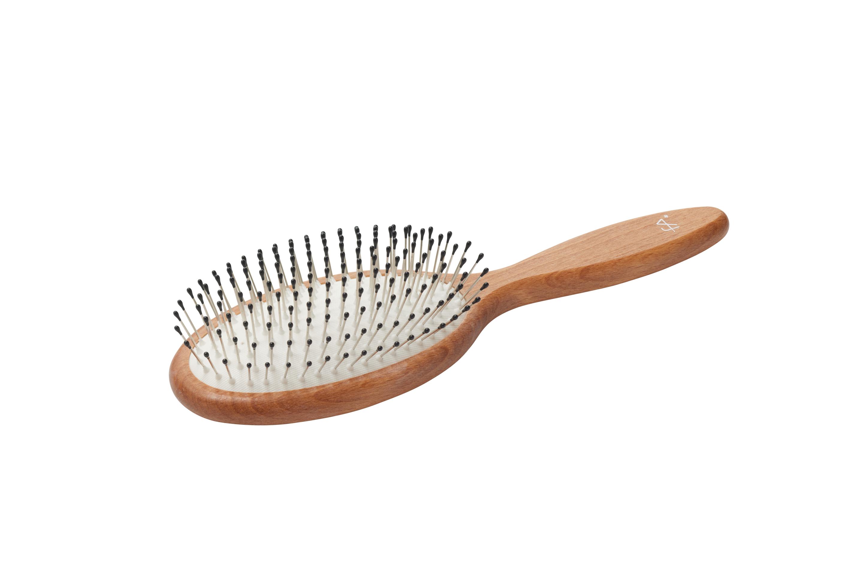 FALLER Haarbürste oval mit Stahlstiften