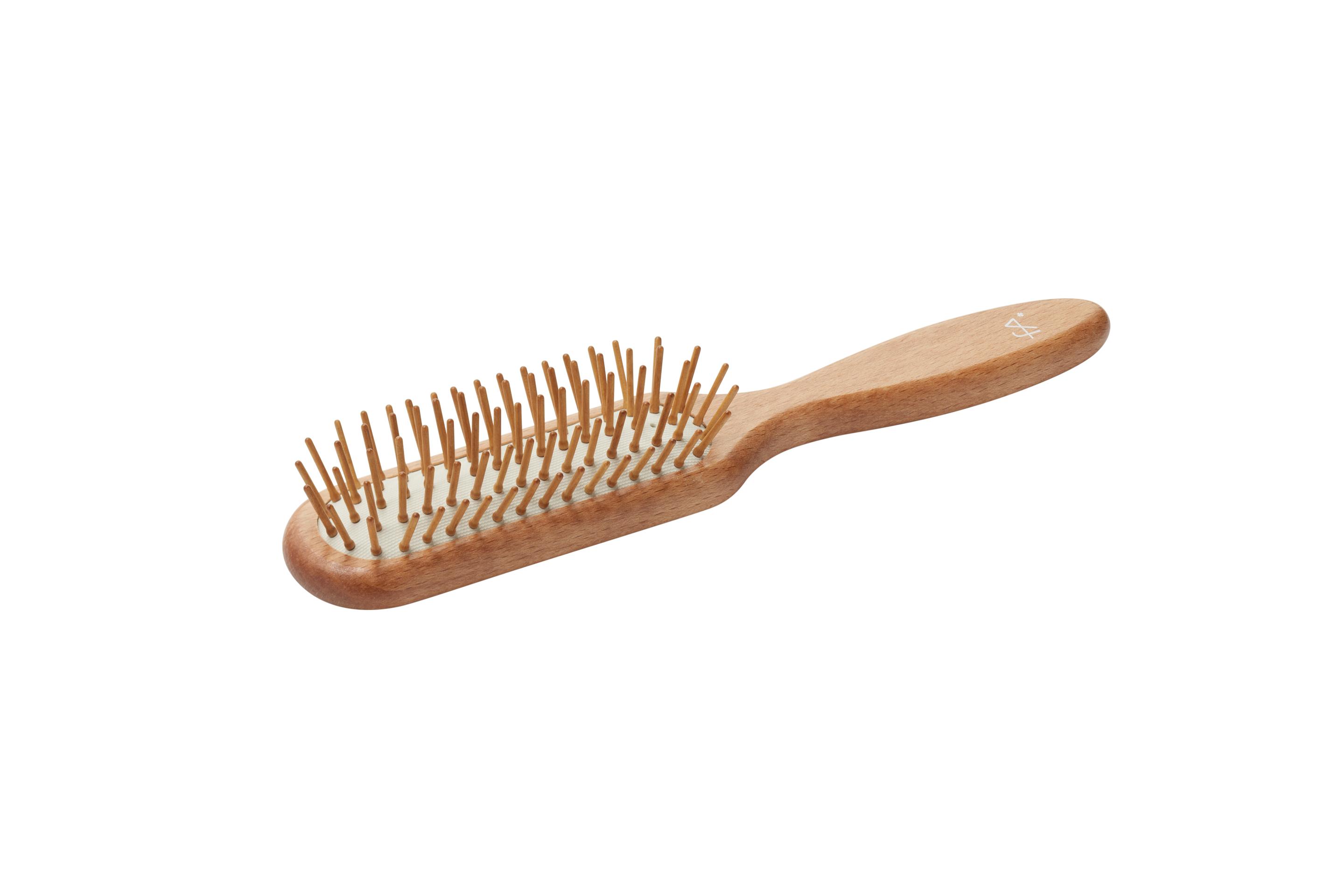 FALLER Haarbürste lang mit Holzstiften