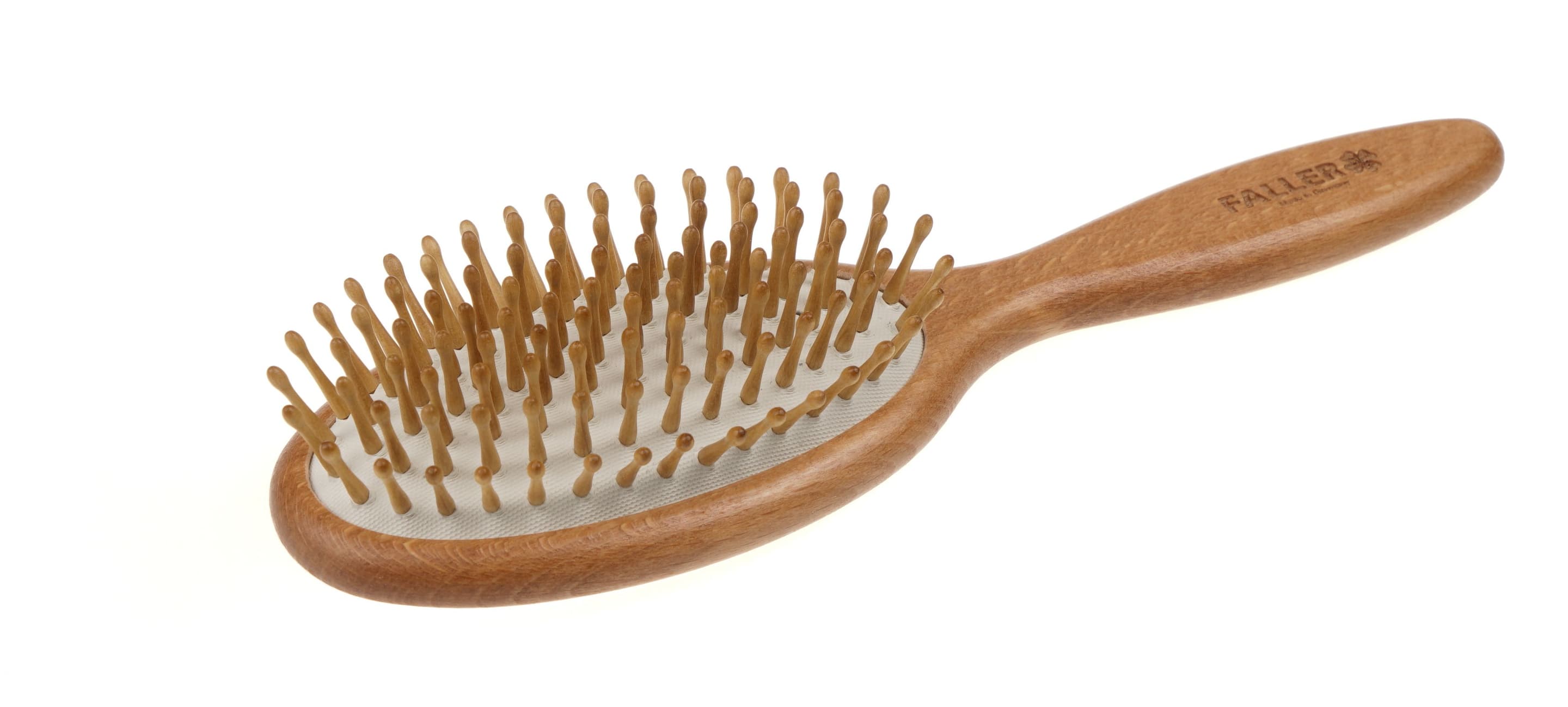 FALLER Pneumatikbürste gross oval Holzstifte mit Noppen