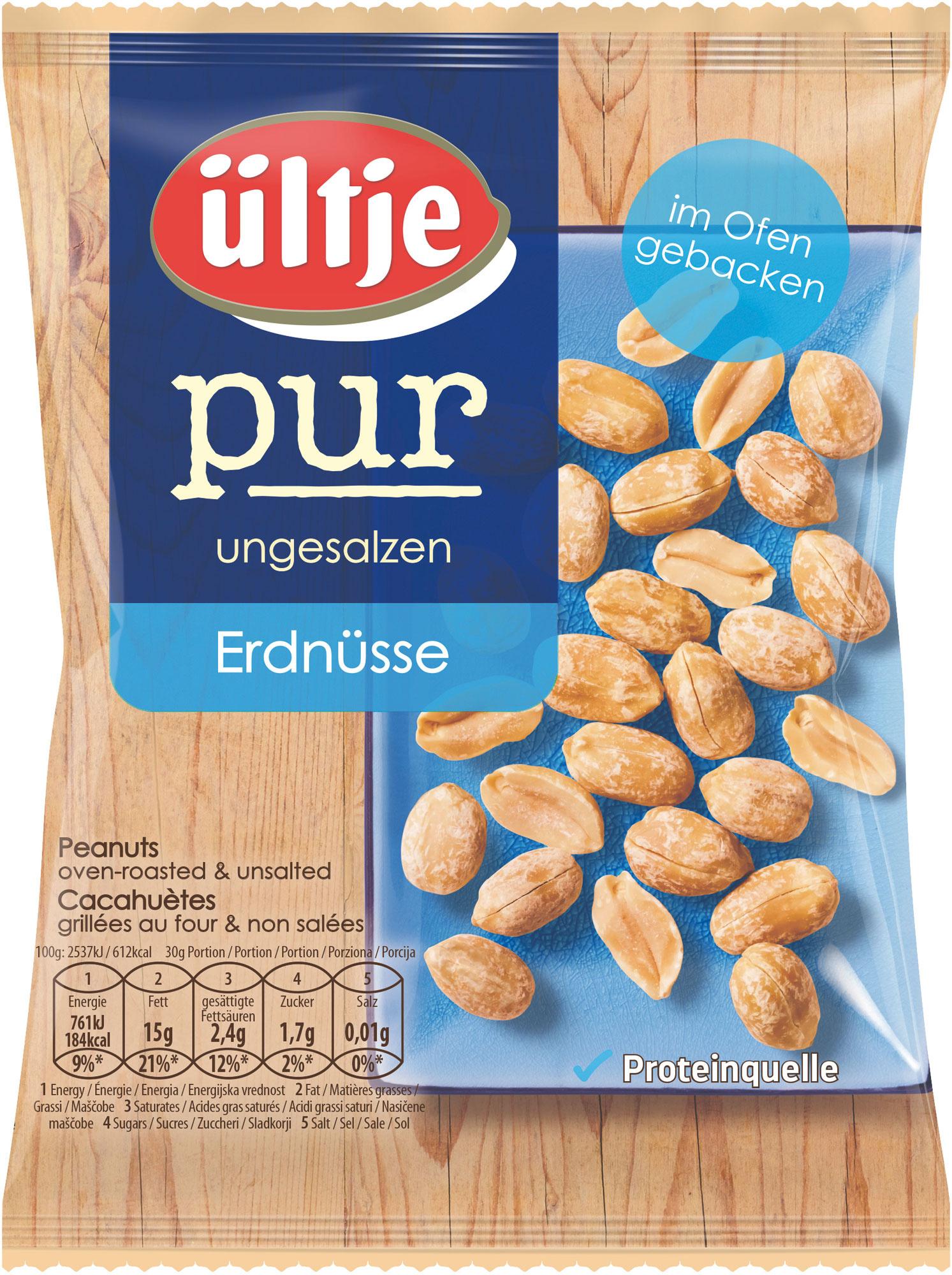 ültje Erdnüsse pur im Ofen gebacken