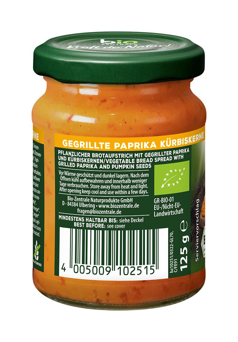 Produktbild biozentrale Bio Paprika Kürbiskern 2 von 2